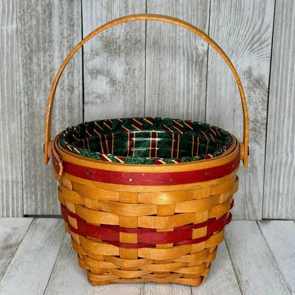 Longaberger 1994 Christmas Collection Jingle Bell Basket